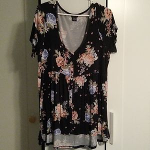 Torrid Babydoll button up top